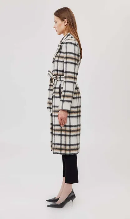 MACKAGE SIENNA WOOL_MOHAIR COAT WITH SASH BELT