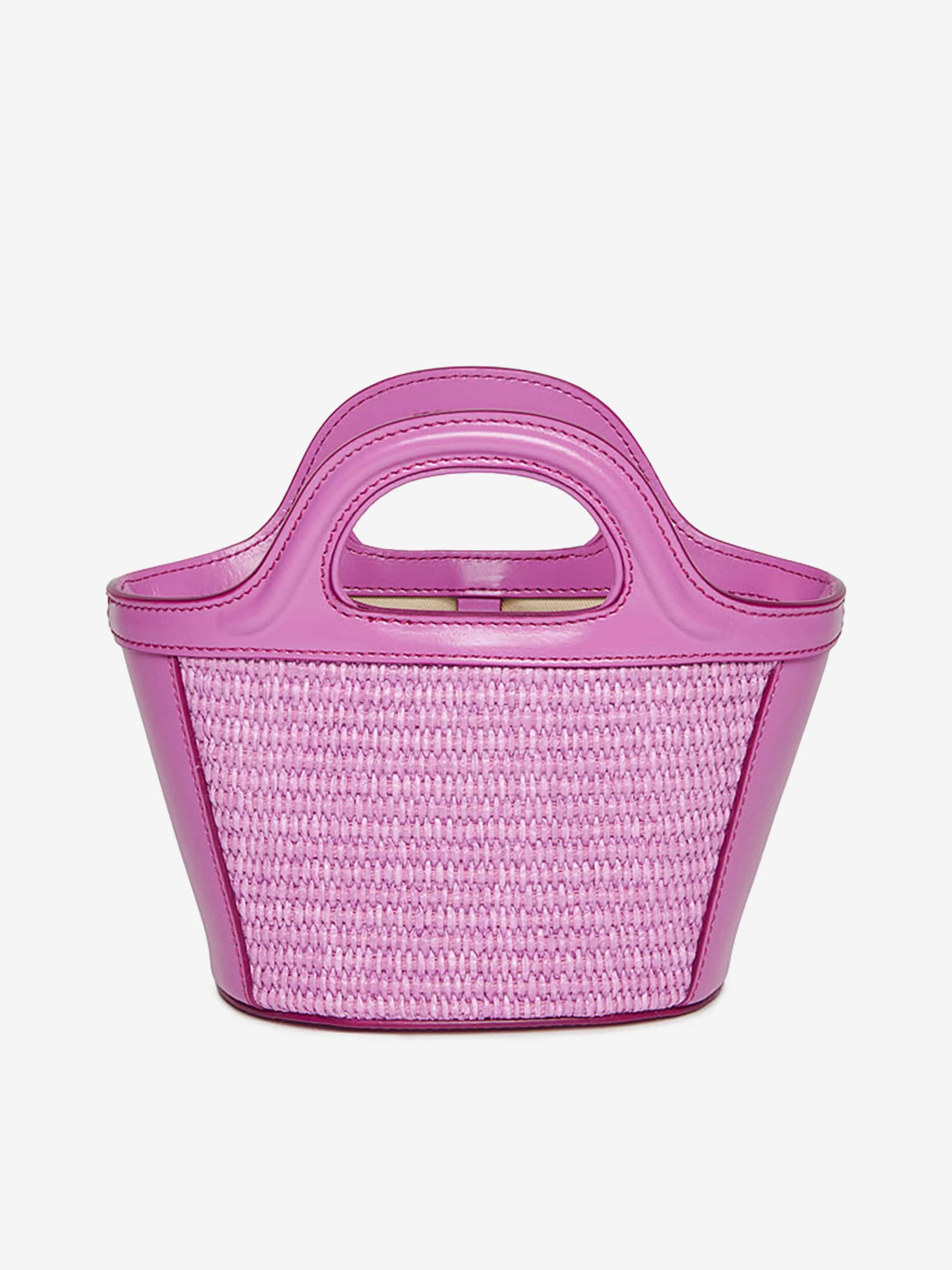 MARNI Girls Tropicalia Micro Bag in Purple (21cm)