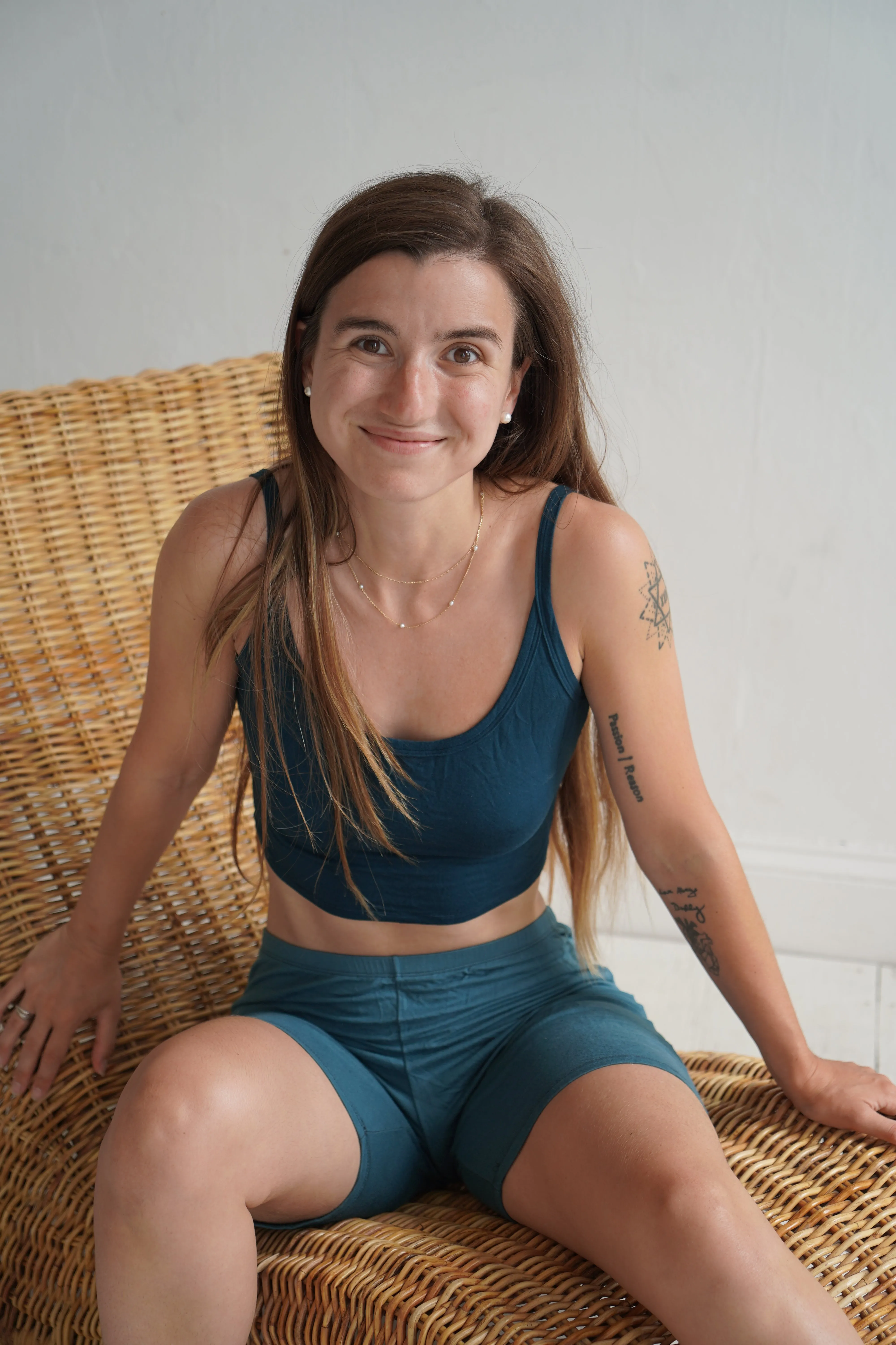 Mary Young Cainan Tank, Teal - XL