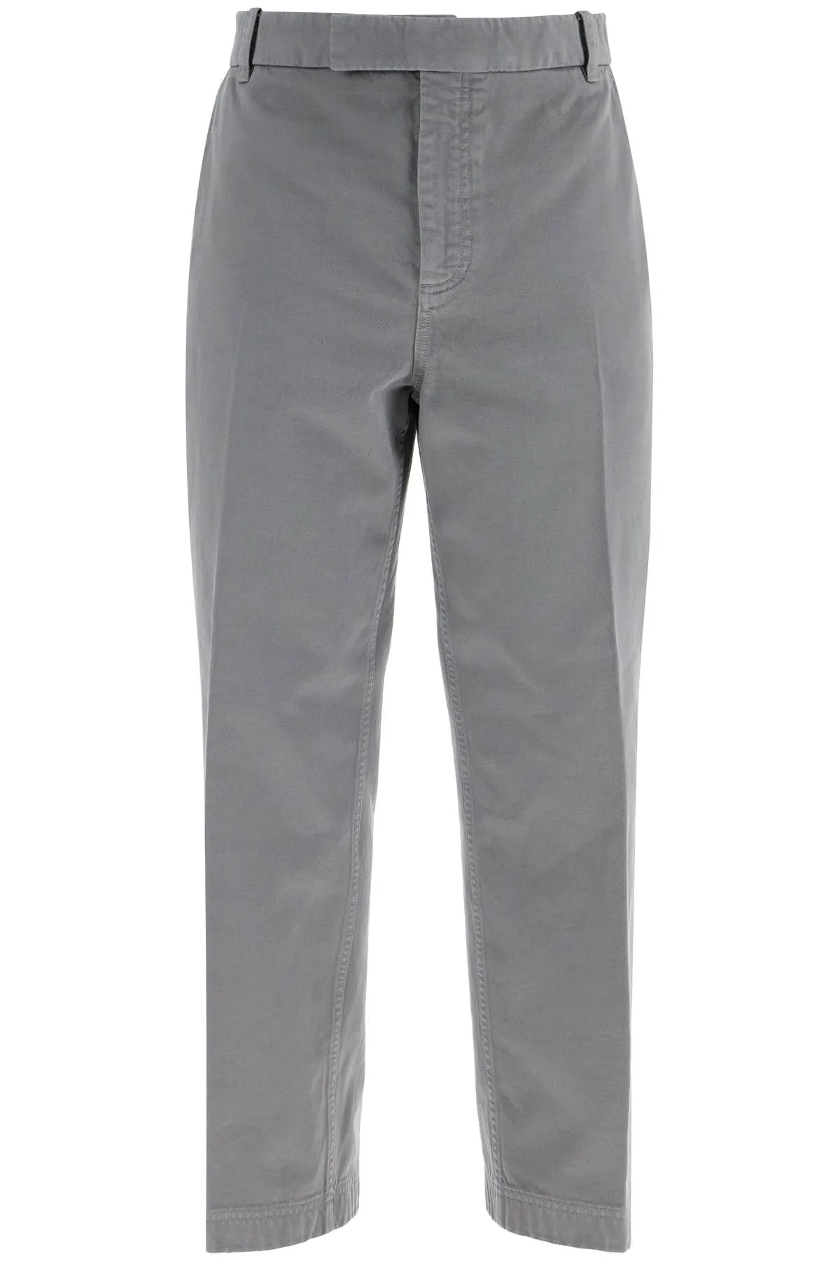 medium grey cotton chino utility pants MTU335W F0576 MED GREY