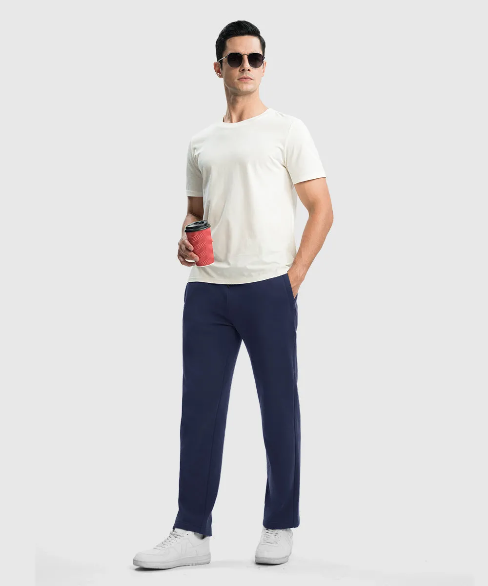 Men's Cotton Polyester Polar Fleece Sweatpants