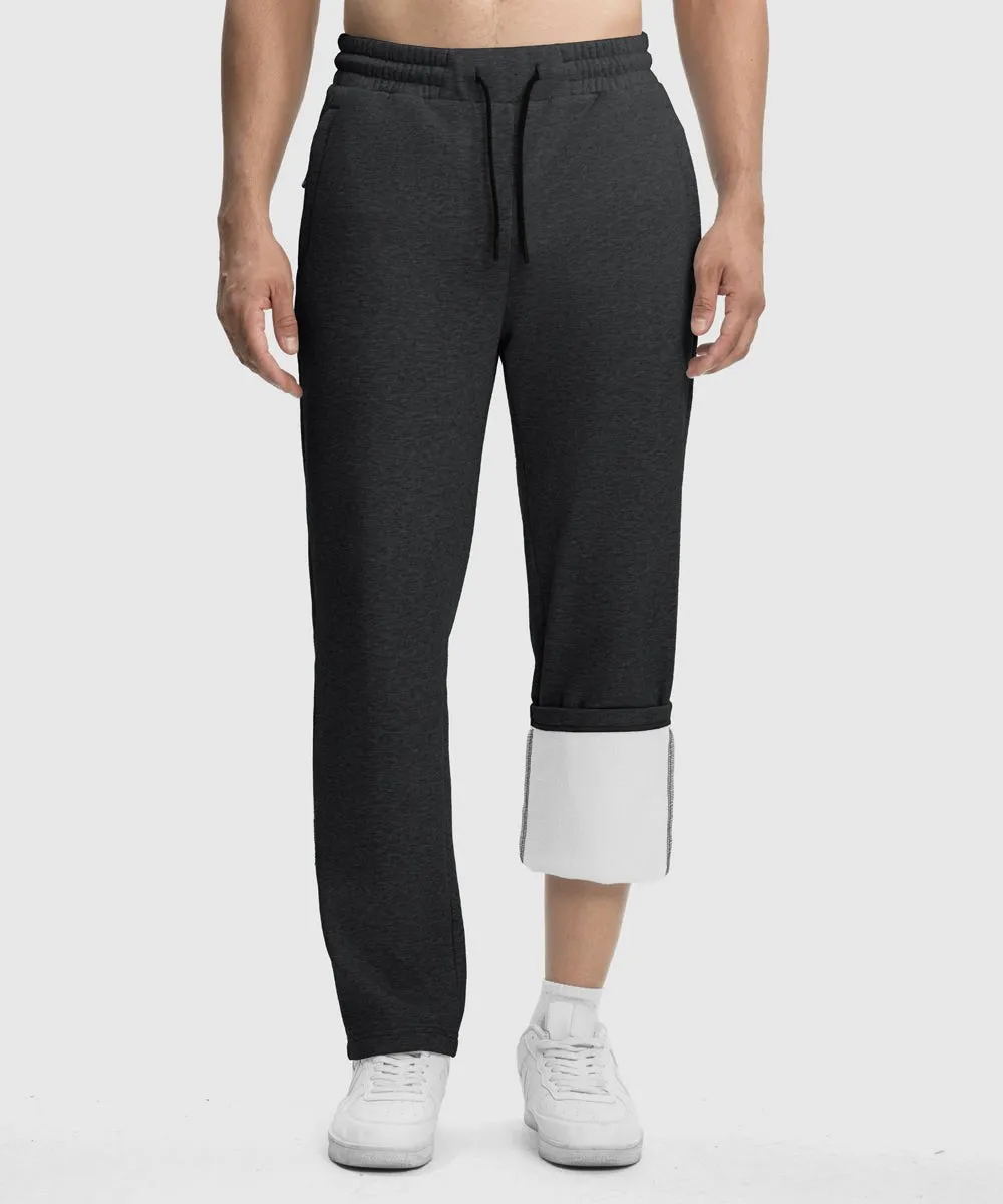 Men's Cotton Polyester Polar Fleece Sweatpants