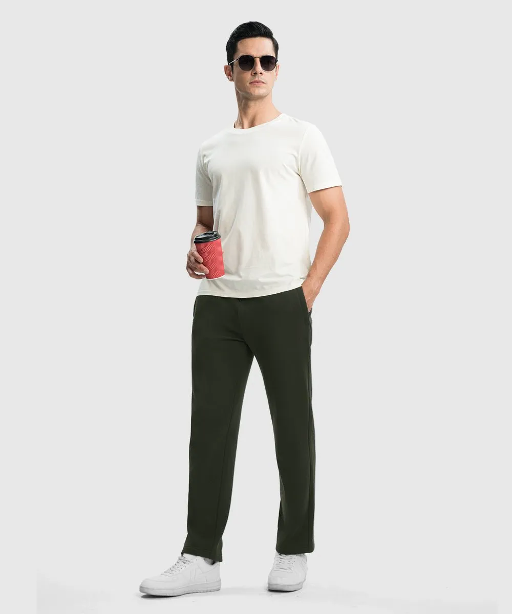 Men's Cotton Polyester Polar Fleece Sweatpants