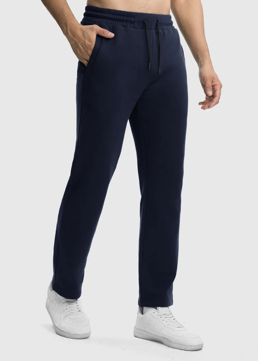 Men's Cotton Polyester Polar Fleece Sweatpants