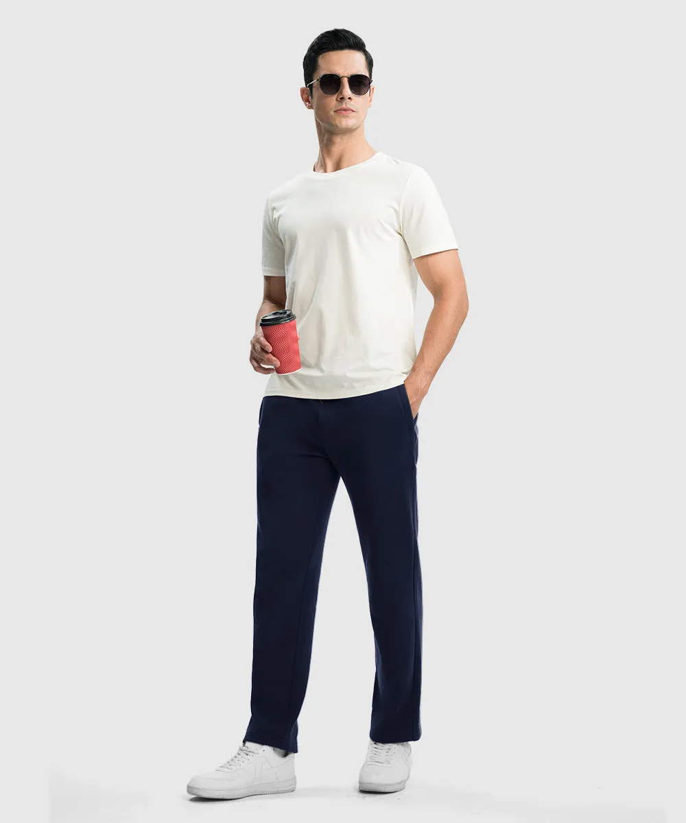 Men's Cotton Polyester Polar Fleece Sweatpants