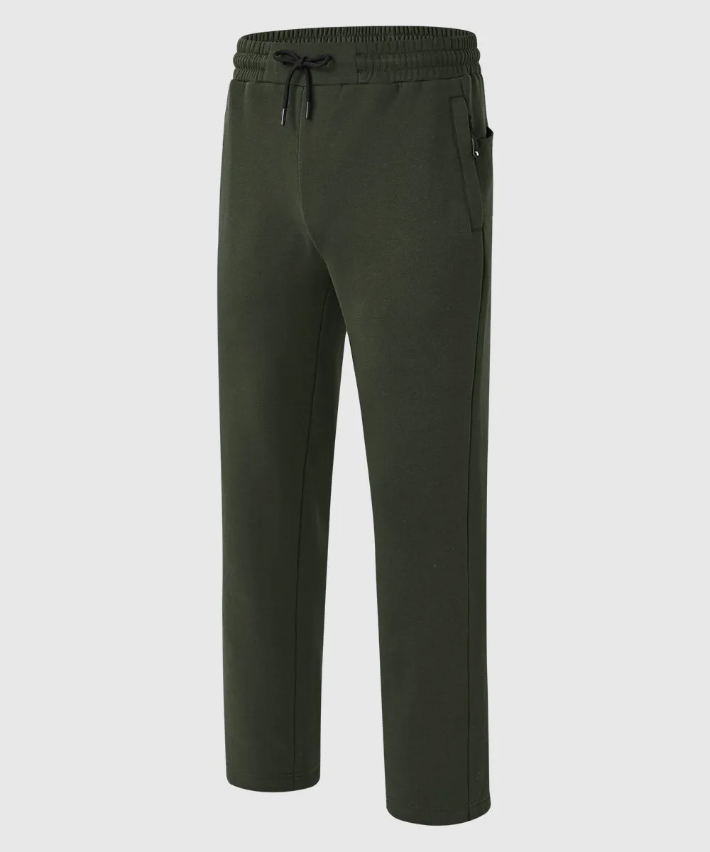 Men's Cotton Polyester Polar Fleece Sweatpants