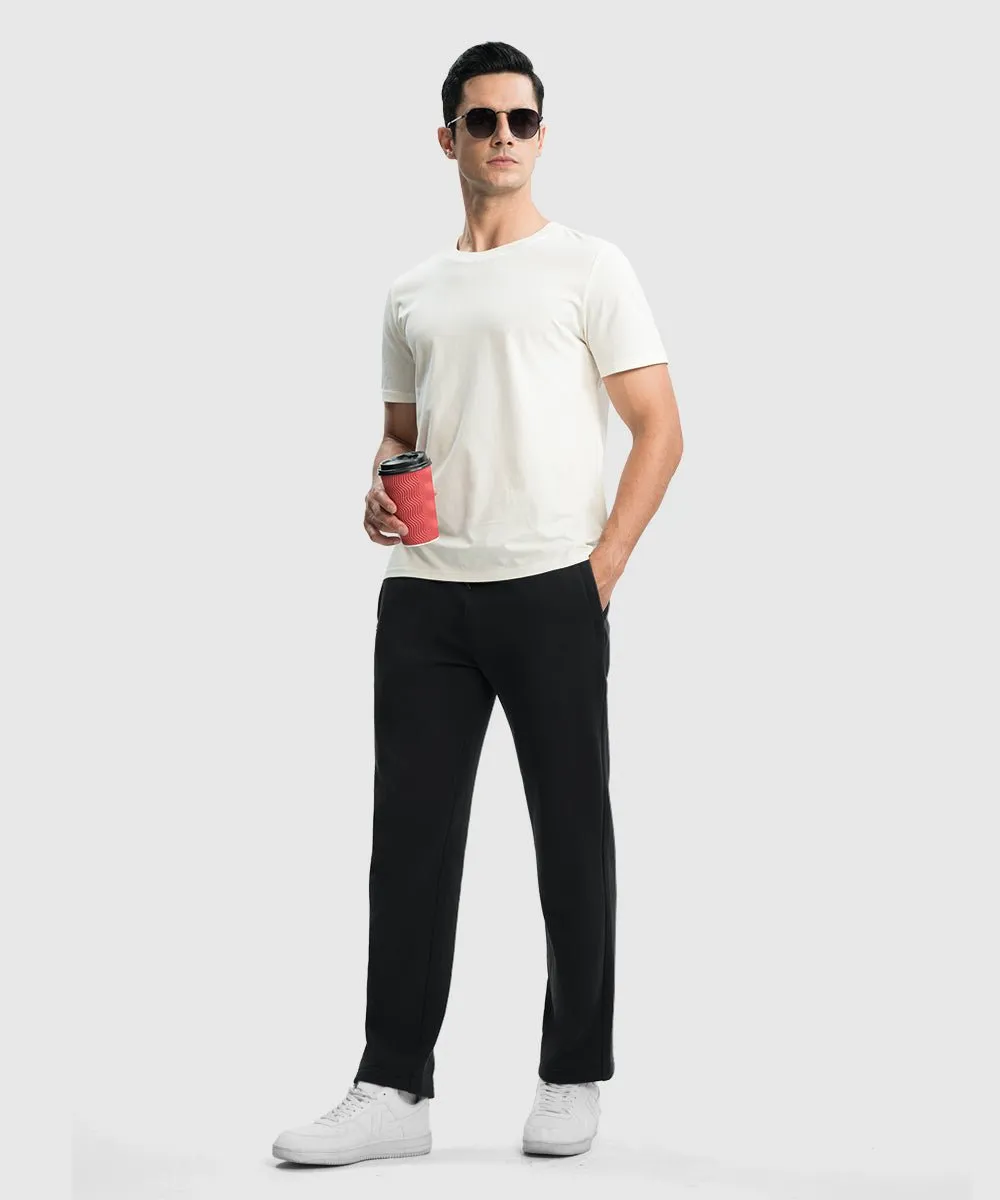 Men's Cotton Polyester Polar Fleece Sweatpants