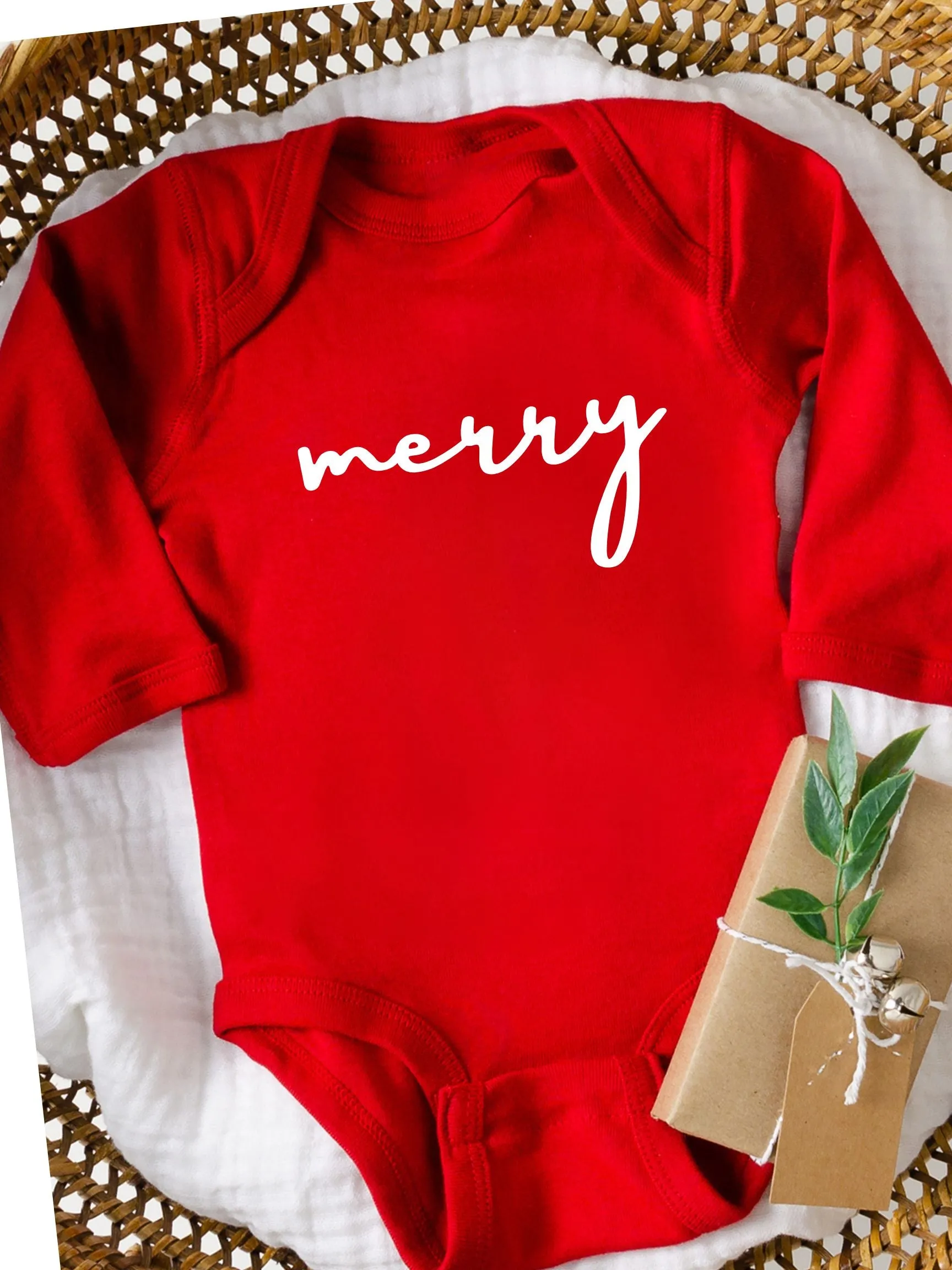 Merry Baby Bodysuit