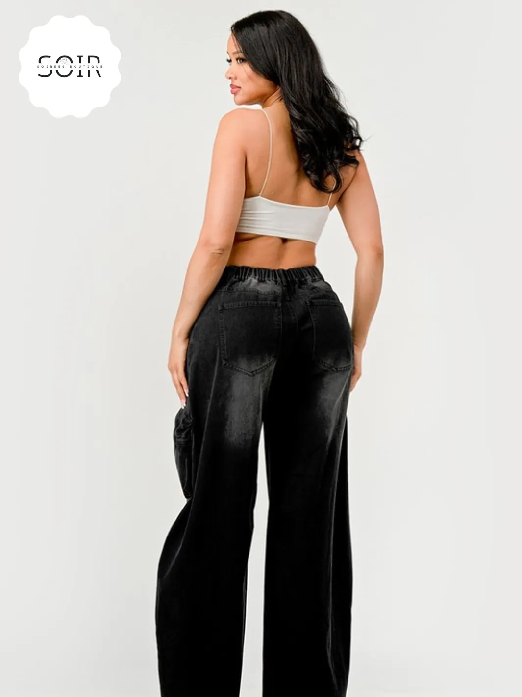 Midnight Fade Cargo Pants