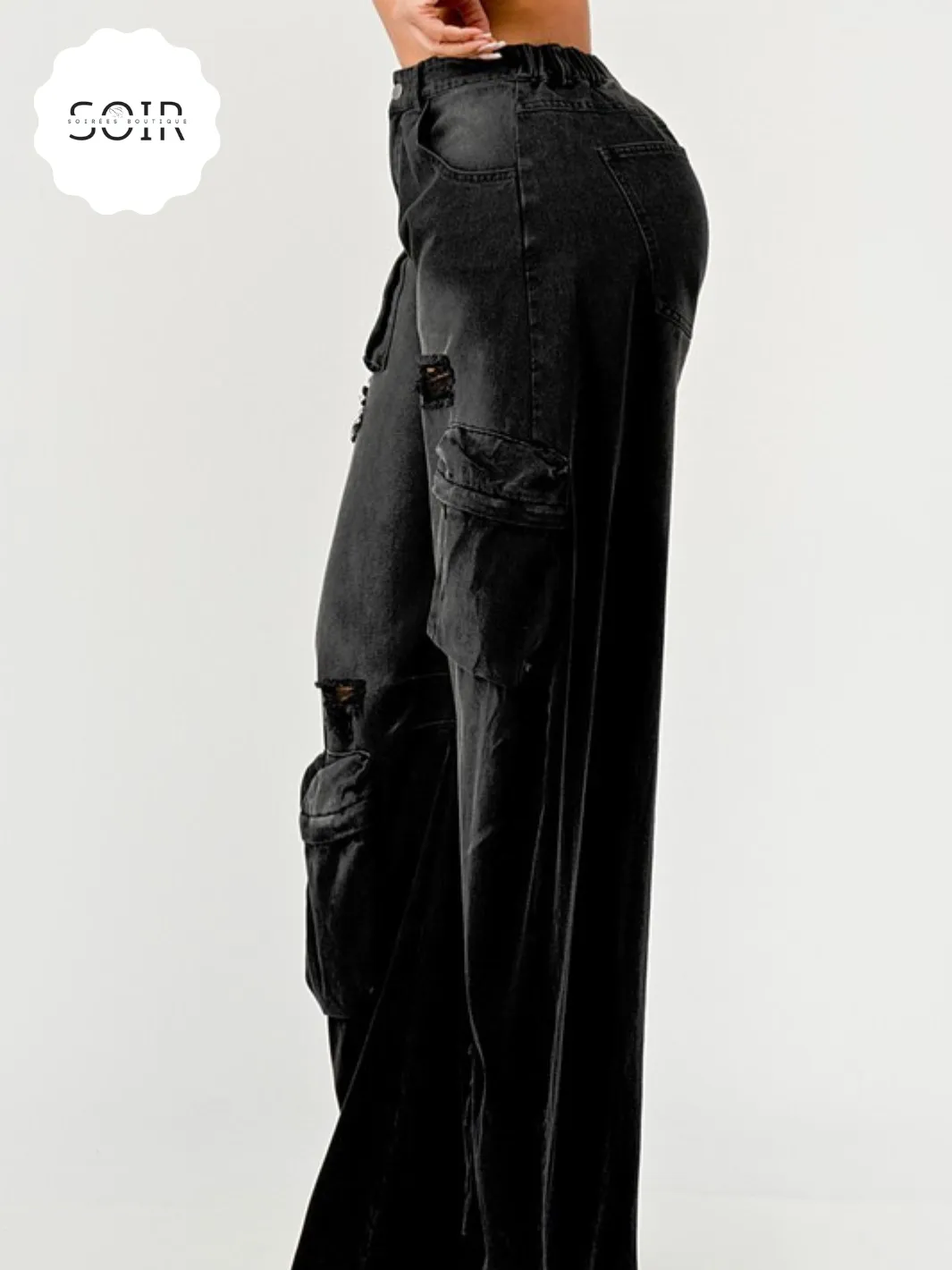 Midnight Fade Cargo Pants