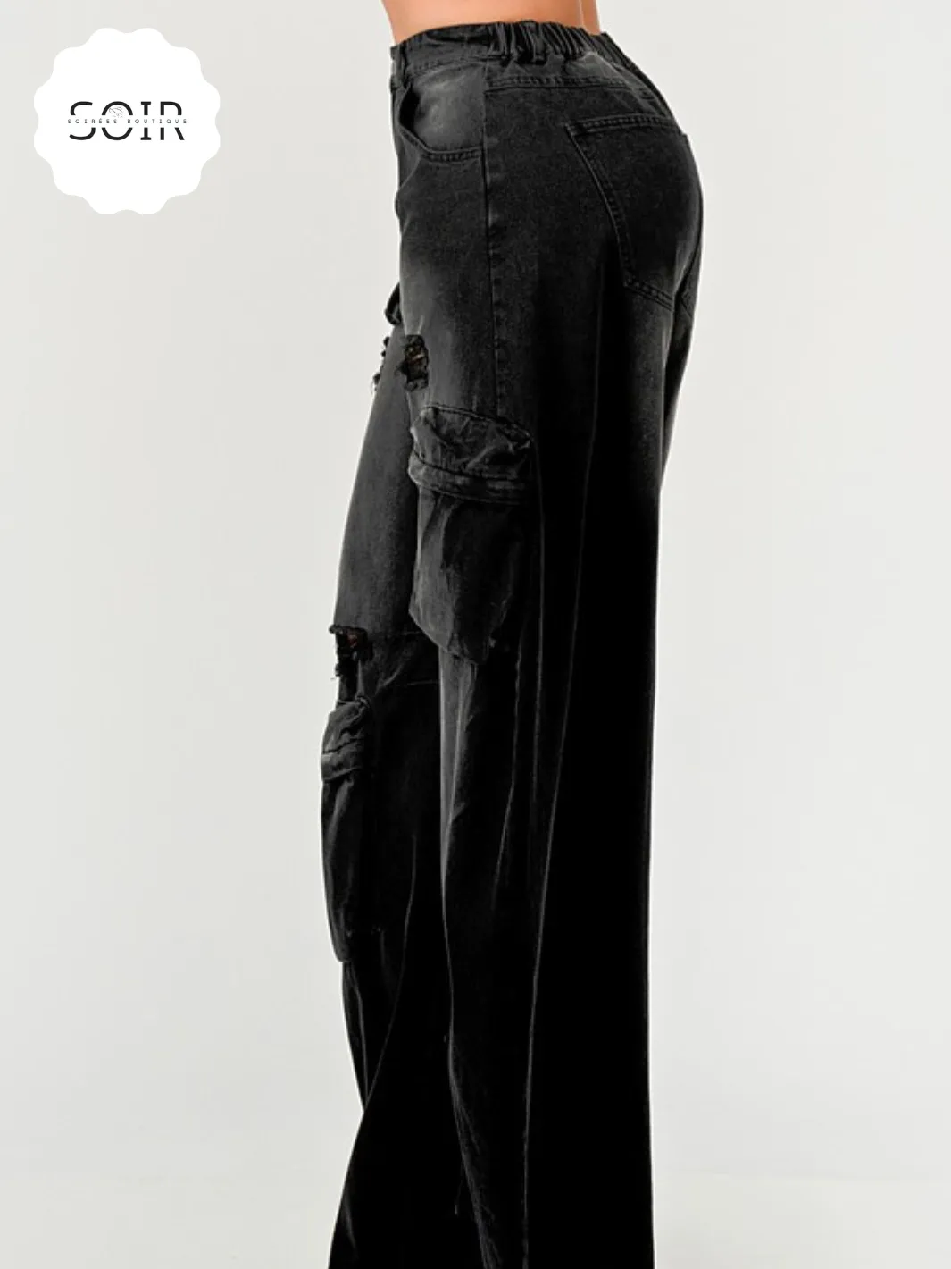 Midnight Fade Cargo Pants