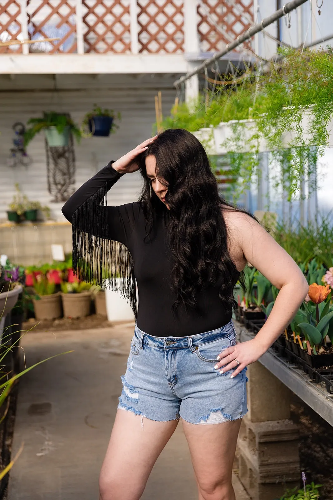 Miranda Fringed Bodysuit