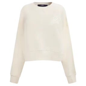NBA PHOENIX SUNS NEUTRAL WOMEN'S CREWNECK (EGGSHELL)