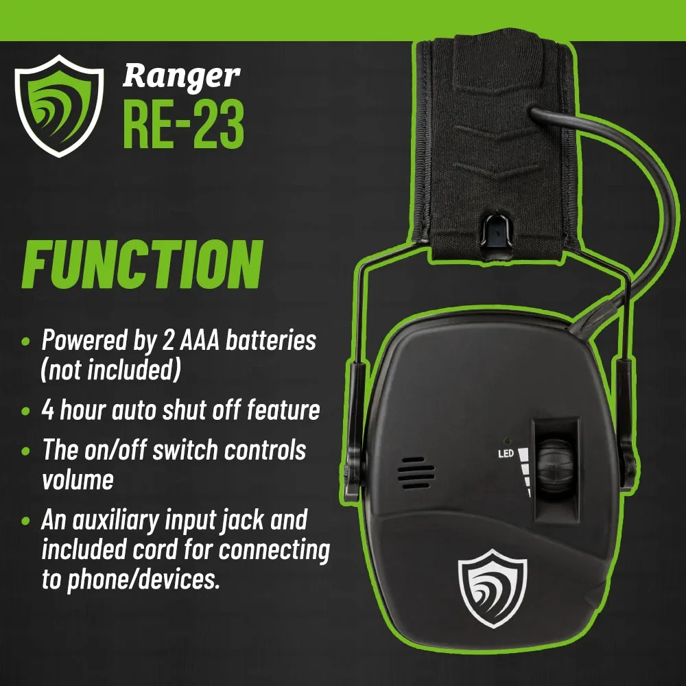 Otis Technology Earshield Ranger Electronic Pro Earmuff