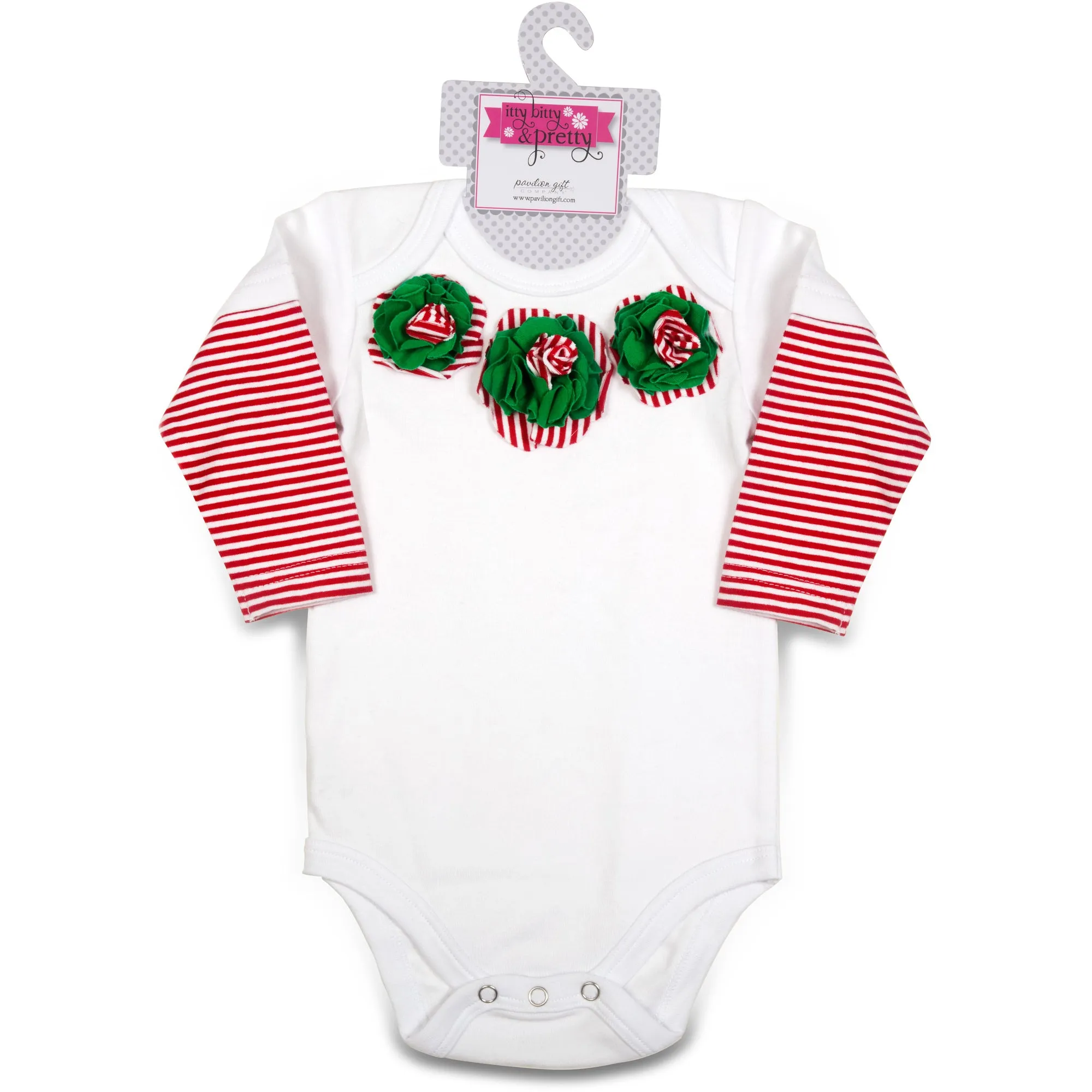 Peppermint Long Sleeve Onesie