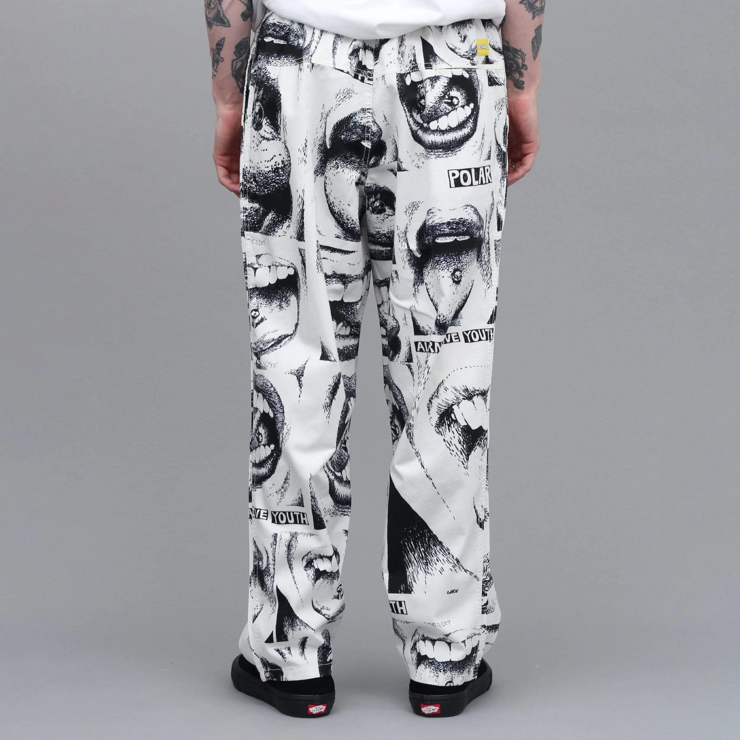 Polar X Iggy Alternative Youth Surf Pants White