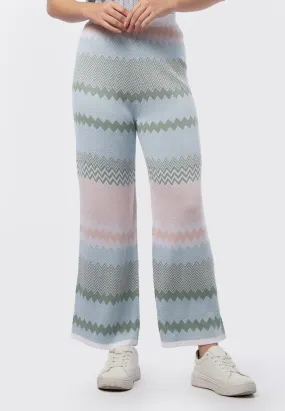Printed High Waist Pants