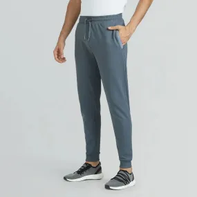 Quest French Terry Cotton-Blend Joggers Slate Grey