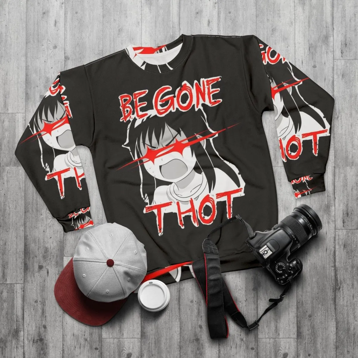 "Begone Thot" Anime Inspired Sweatshirt