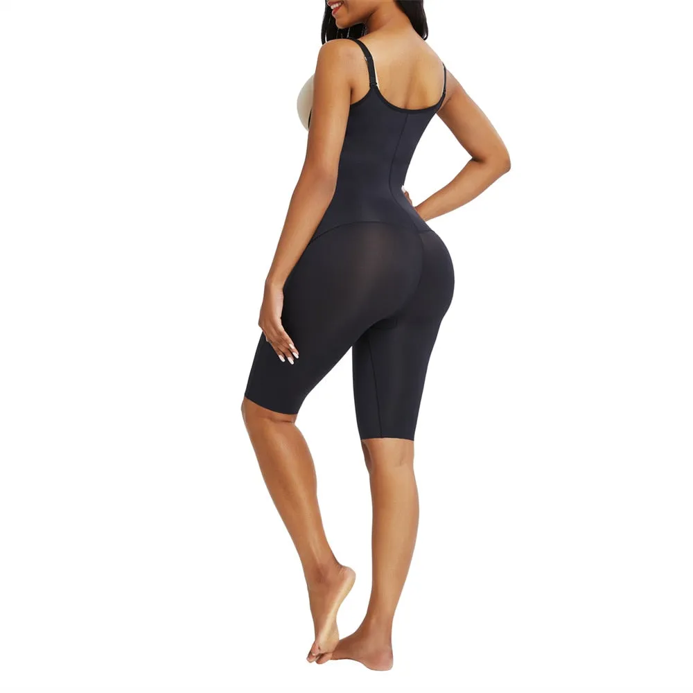 "Waisted" Undetectable Hourglass Open Bust Catsuit Leggings