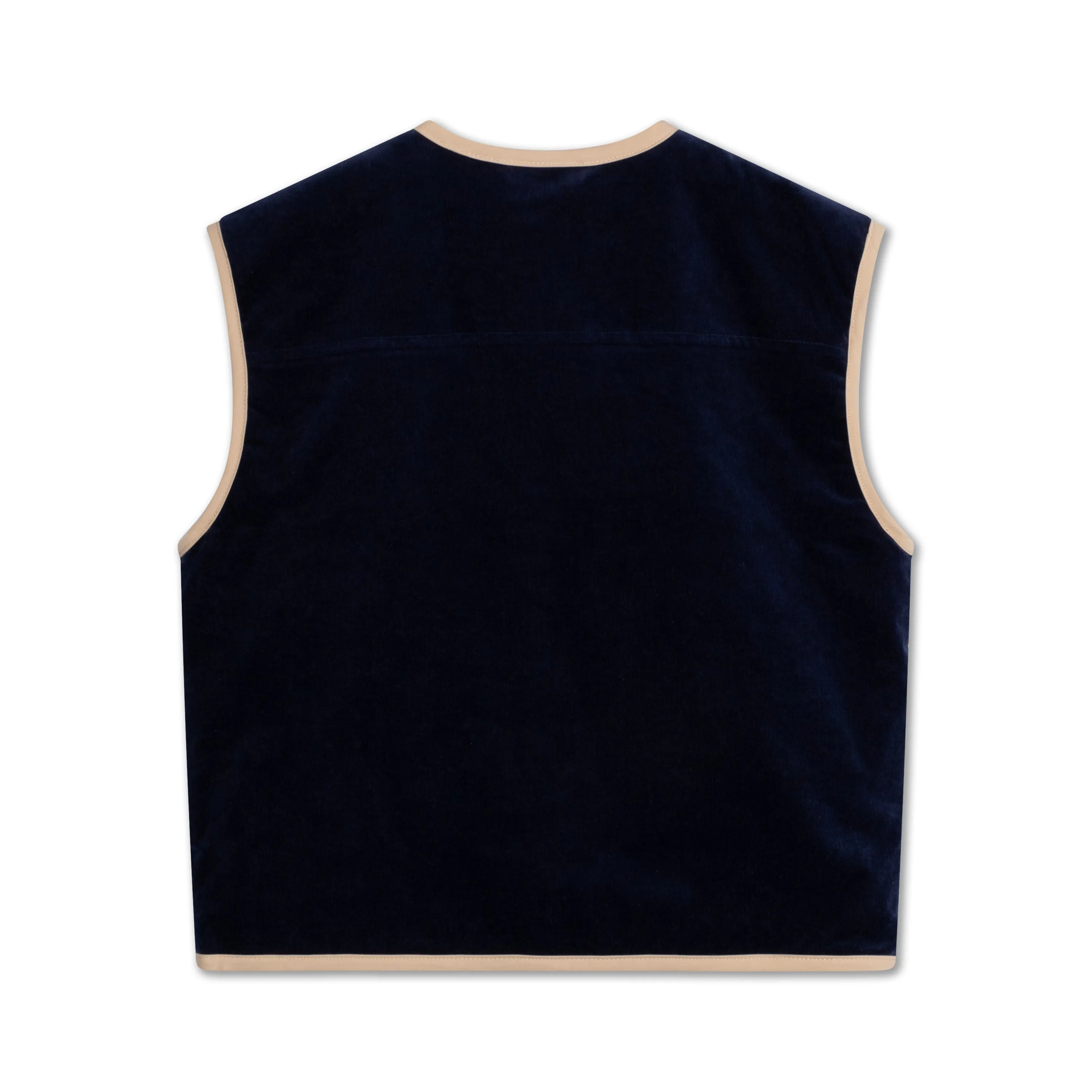 REPOSE / Waist Coat - color block