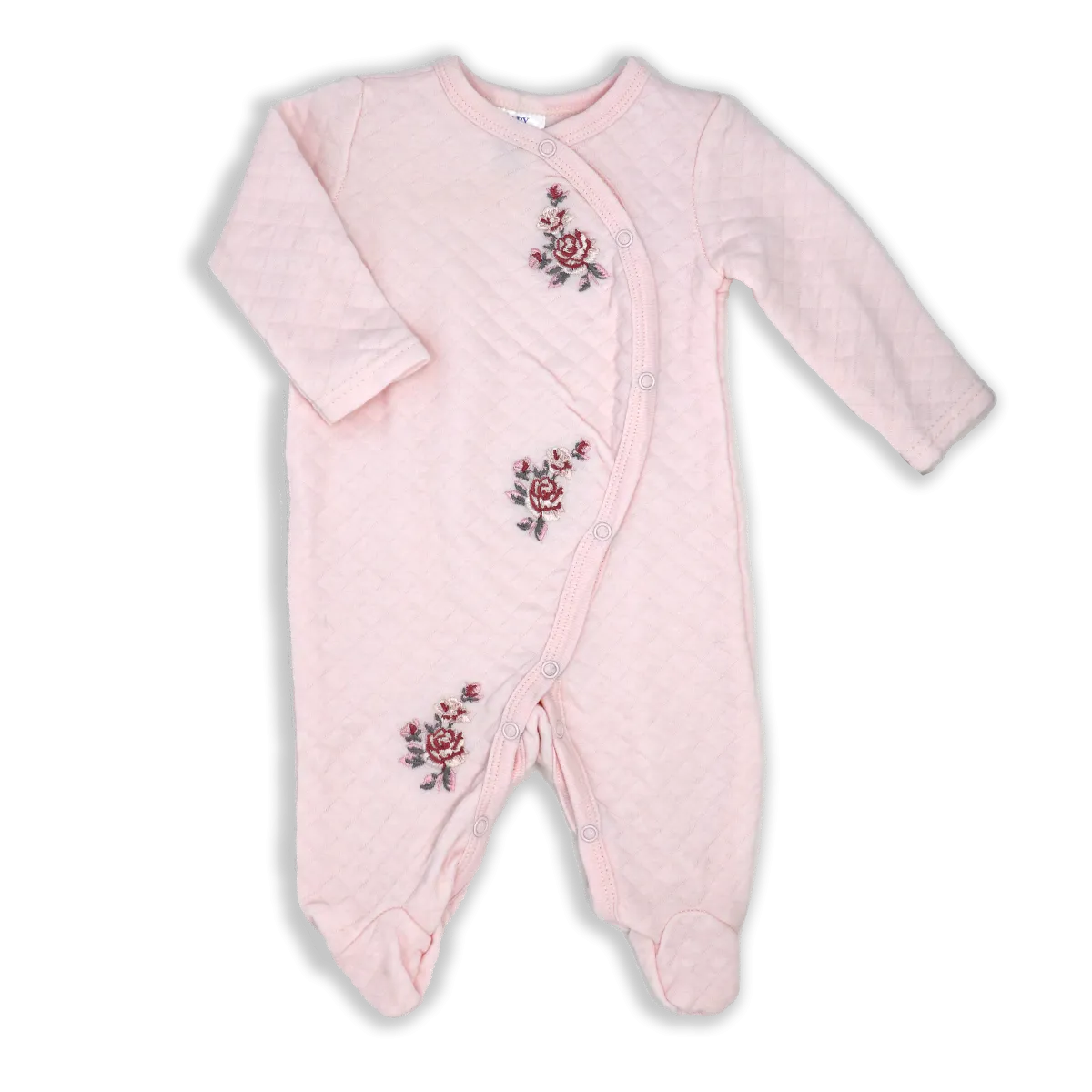 Rose Quilted Bodysuit Sleeper