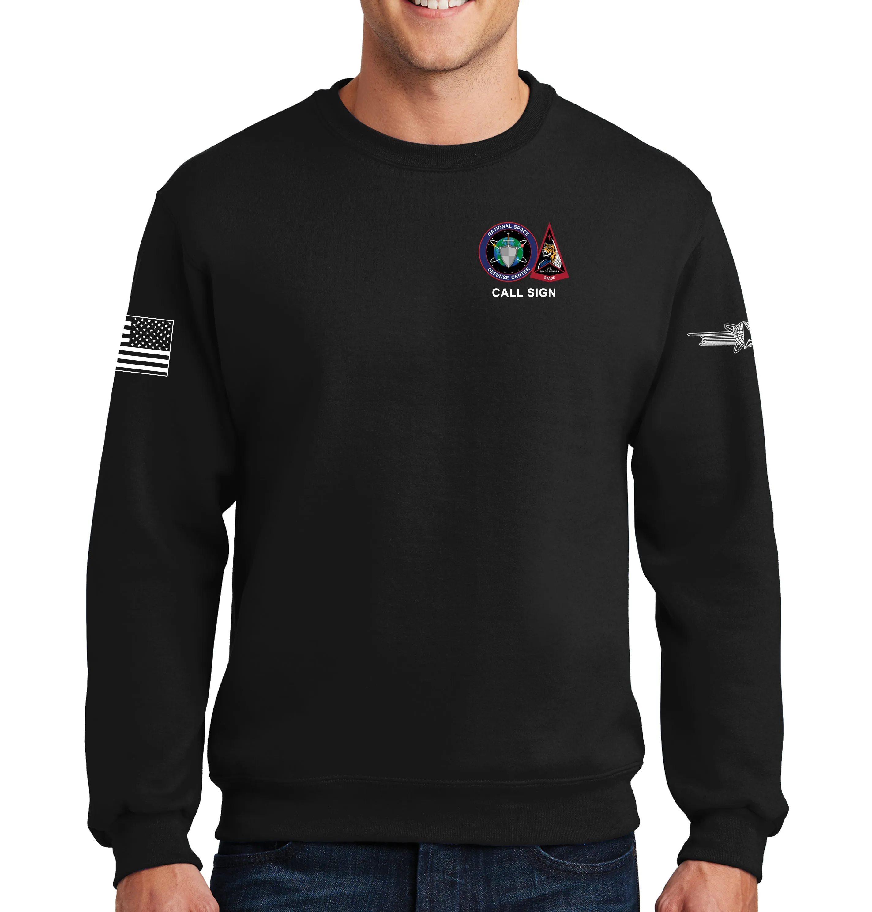 S4S & NSDC Crewneck Unisex Sweatshirt. This shirt IS approved for PT.