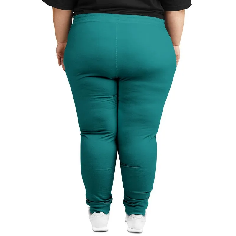 Shaded Blue-Green Joggers | Unisex | with PLUS sizes | C100M0Y38K30