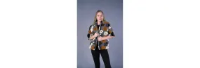 Shana Jacket Floral Bomer