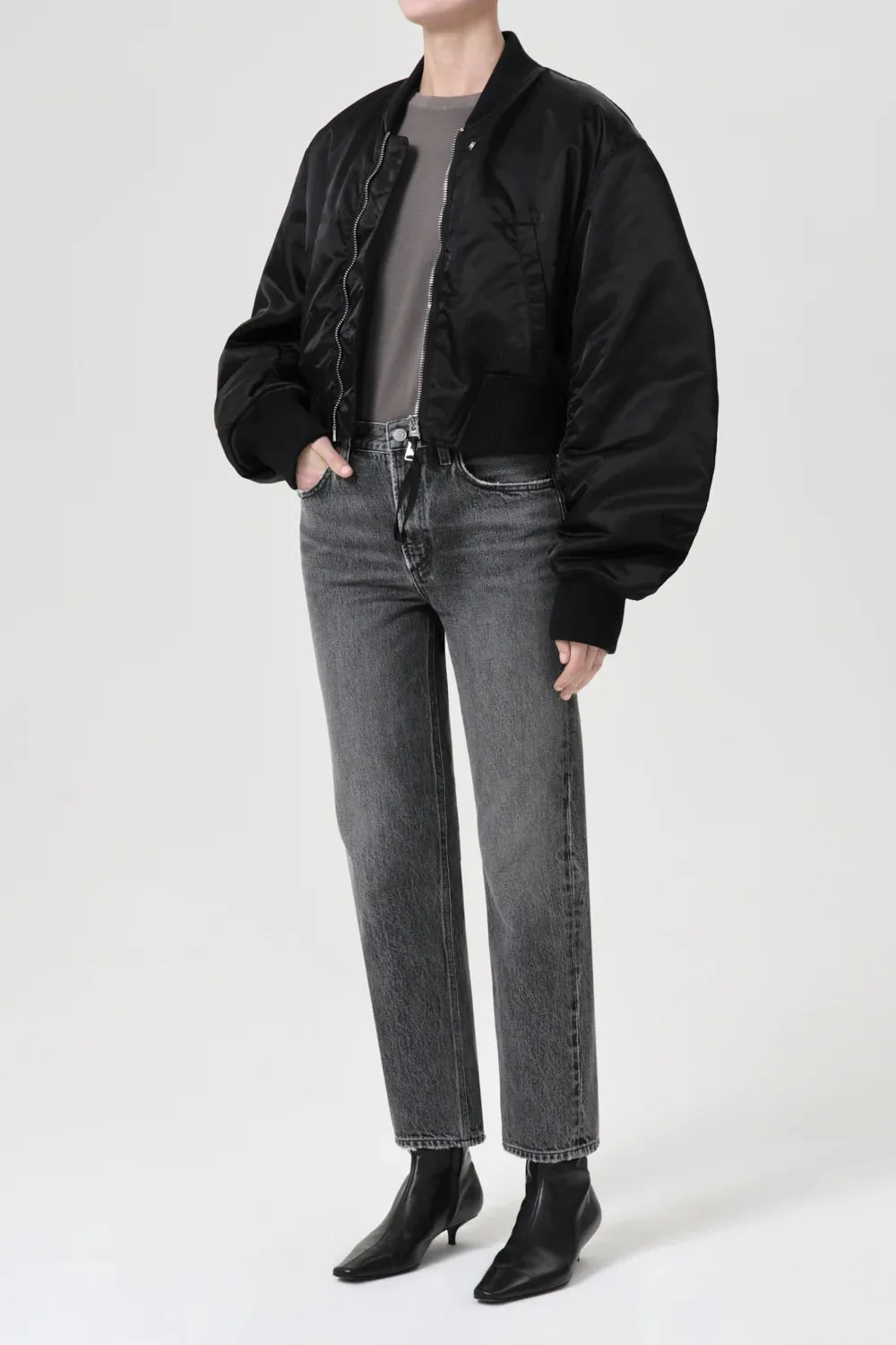 Shoreditch Ski Club x AGOLDE Jett Bomber Jacket