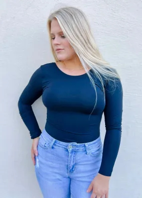 Suit Yourself Long Sleeve Bodysuit