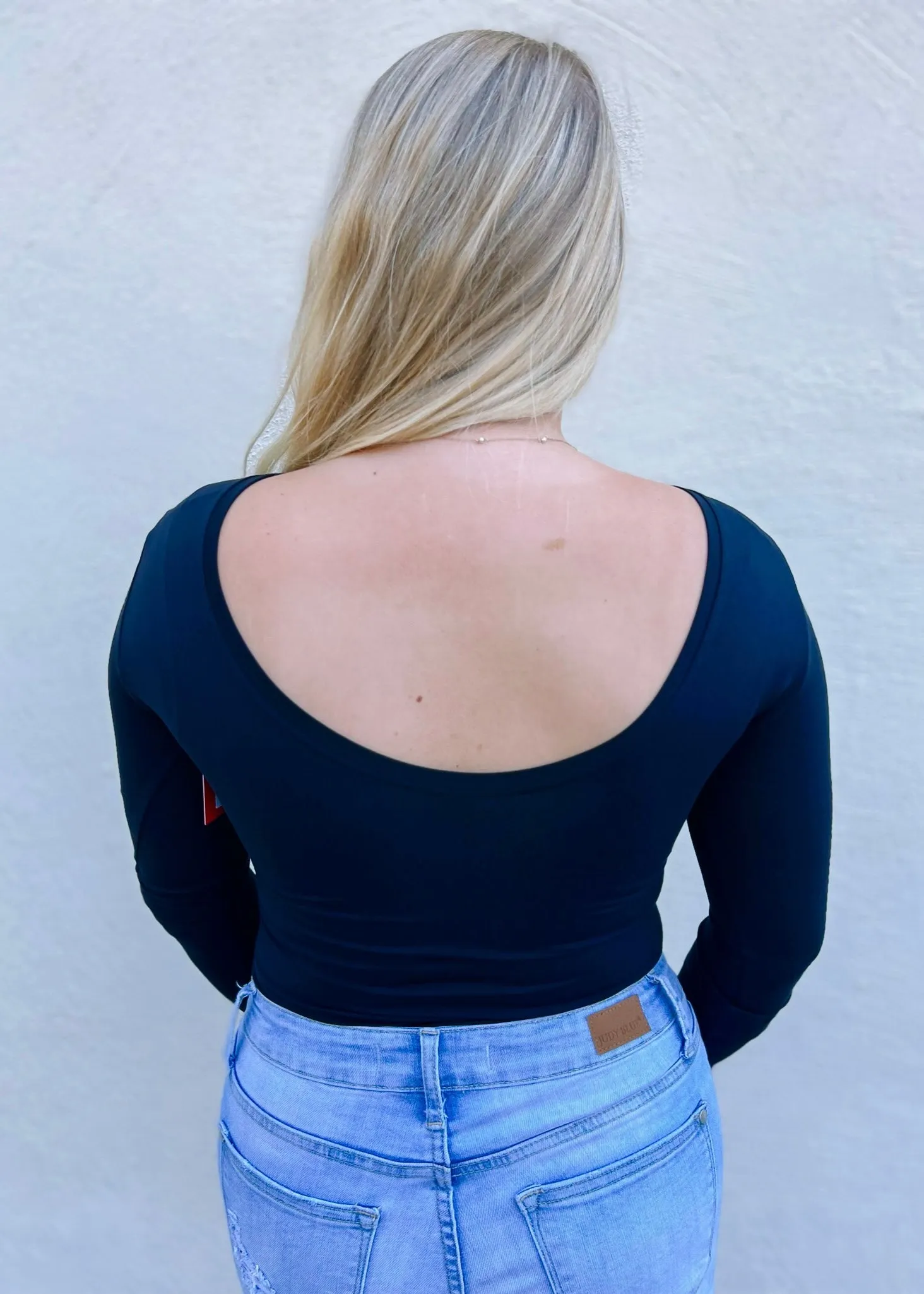 Suit Yourself Long Sleeve Bodysuit