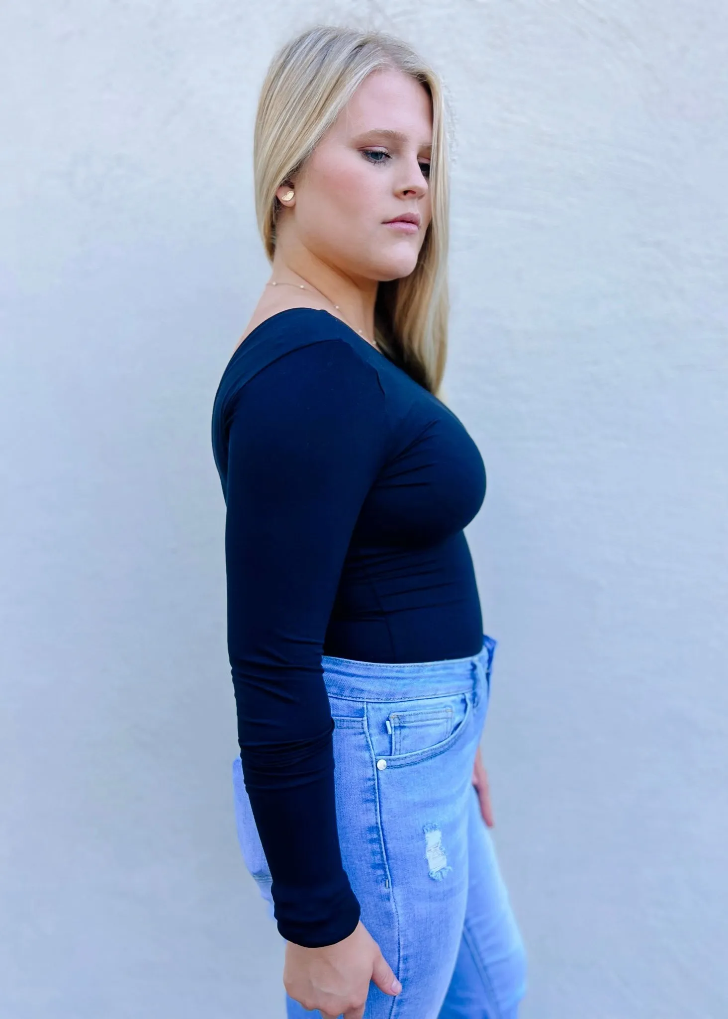 Suit Yourself Long Sleeve Bodysuit