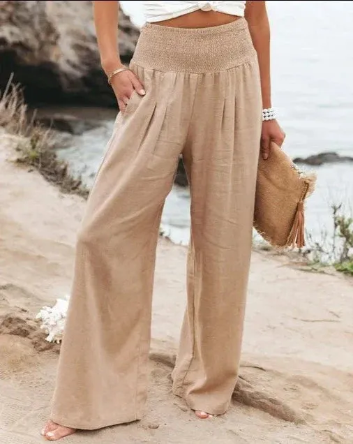 Sylis | Loose fit High Waist Trousers