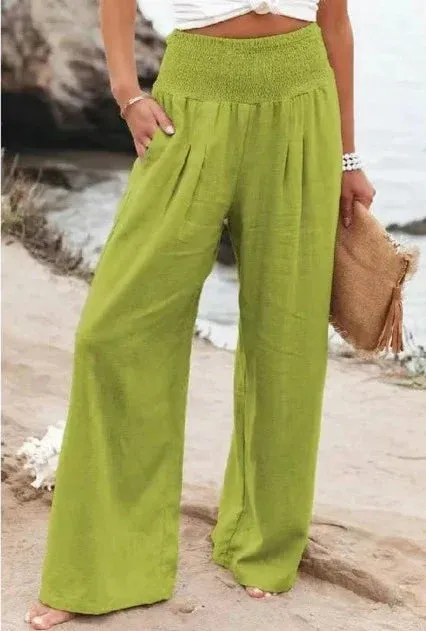 Sylis | Loose fit High Waist Trousers