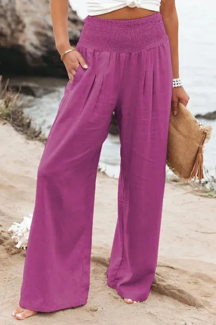 Sylis | Loose fit High Waist Trousers