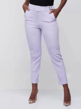 The Fashion Frenzy Trouser - Purple