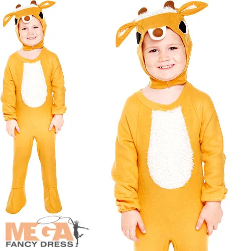 Toddler Reindeer Festive Holiday Animal Costume