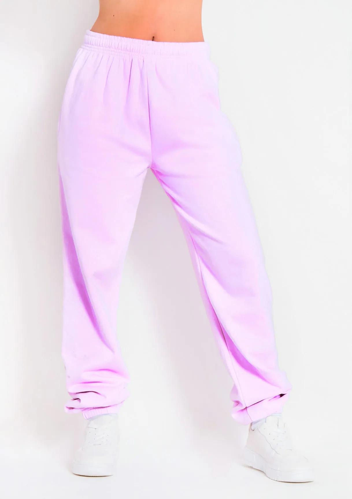 Toni Lilac Oversized Joggers