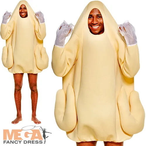 Turkey Adults Thanksgiving Feast Mascot Costume