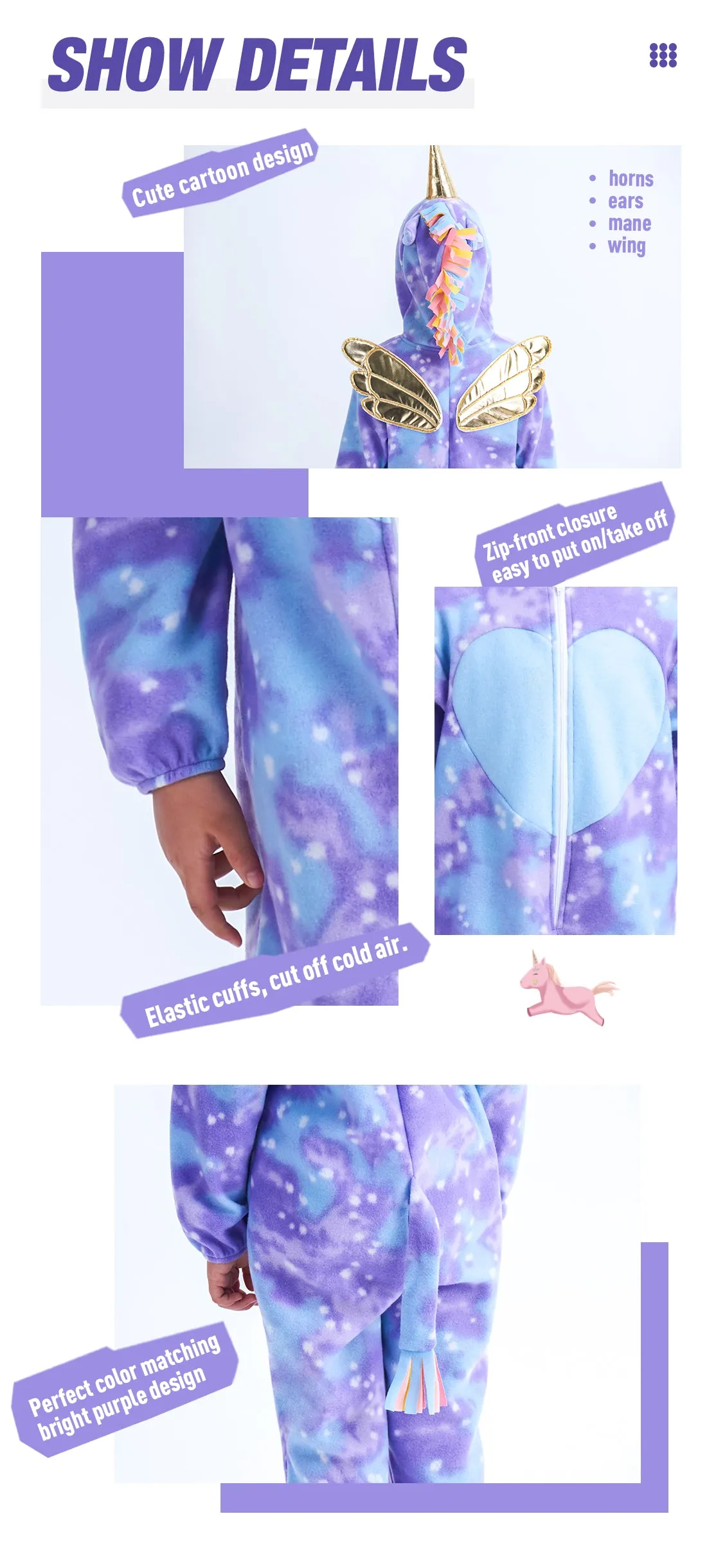Unicorn Pajamas for Kids