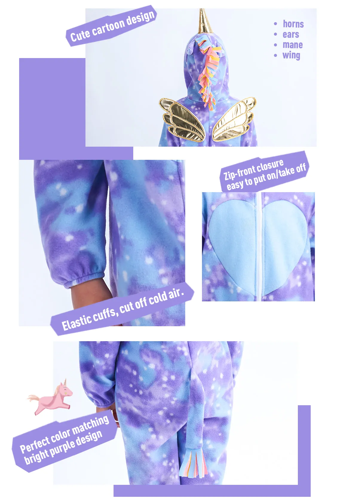 Unicorn Pajamas for Kids