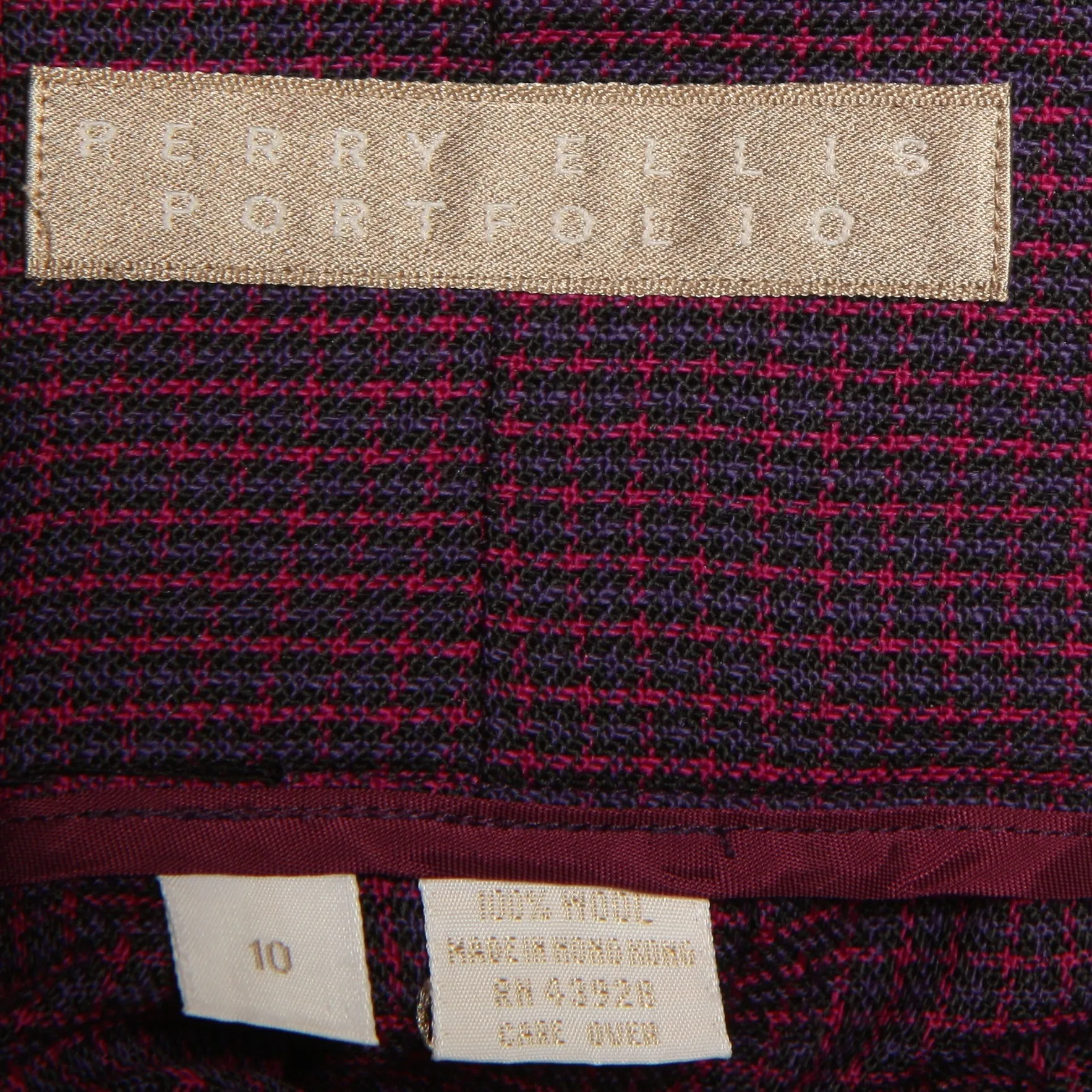 Vintage 80's Perry Ellis Ultra High Waist Pants