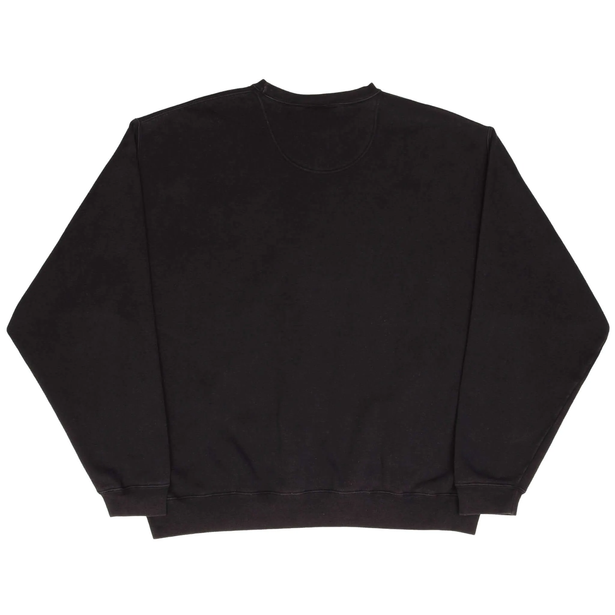 VINTAGE NIKE CENTER BIG SWOOSH BLACK SWEATSHIRT 1990S SIZE XL