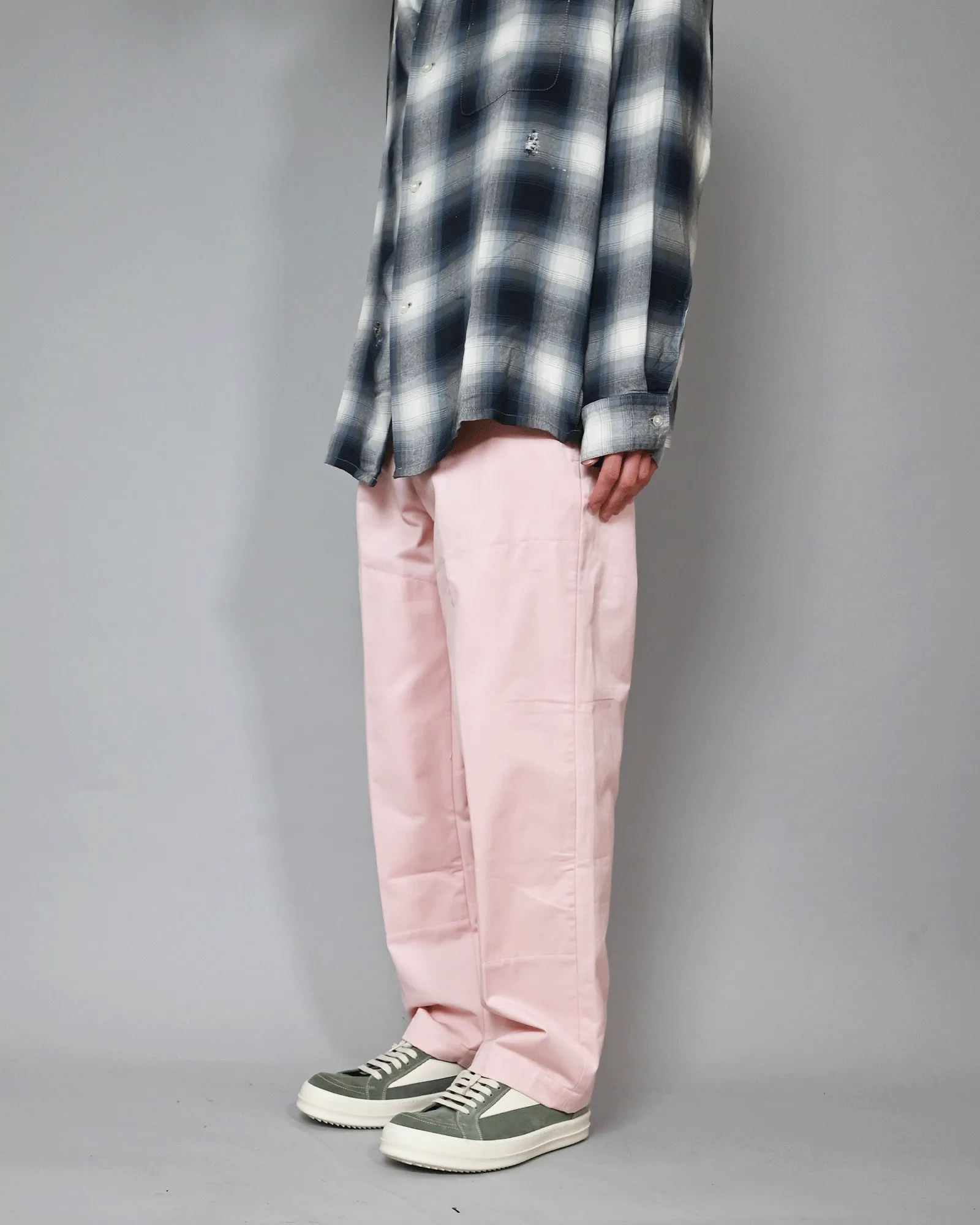 WIDE PANTS/CHINO / PINK