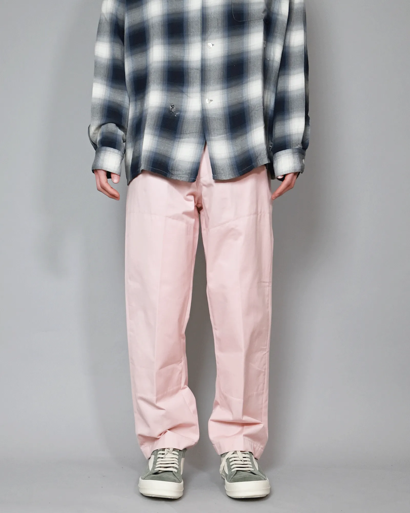 WIDE PANTS/CHINO / PINK