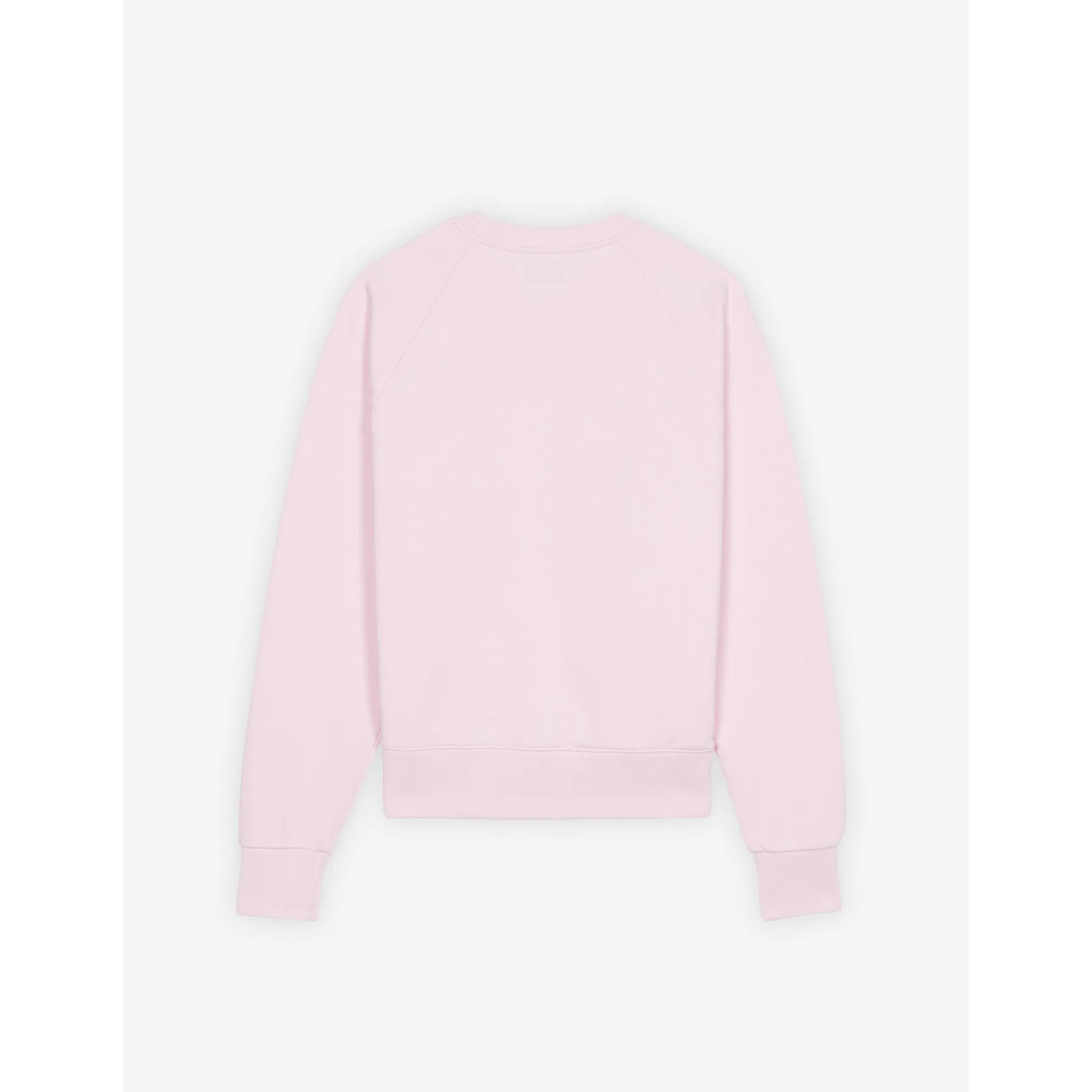 Women Fox Stamp Adjusted Sweatshirt - Light Pink