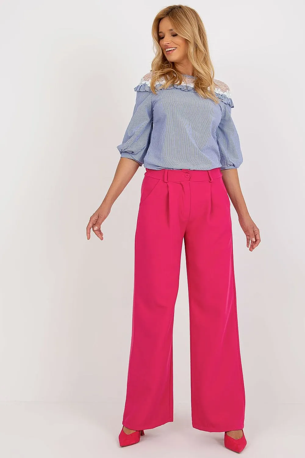Women high waist elegant pants