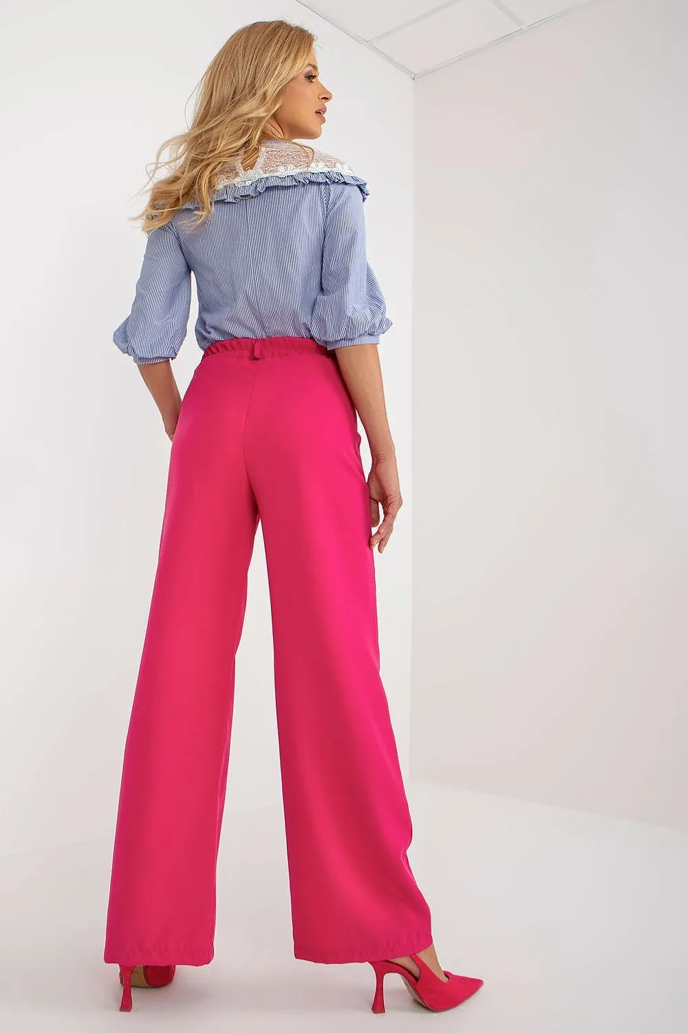 Women high waist elegant pants