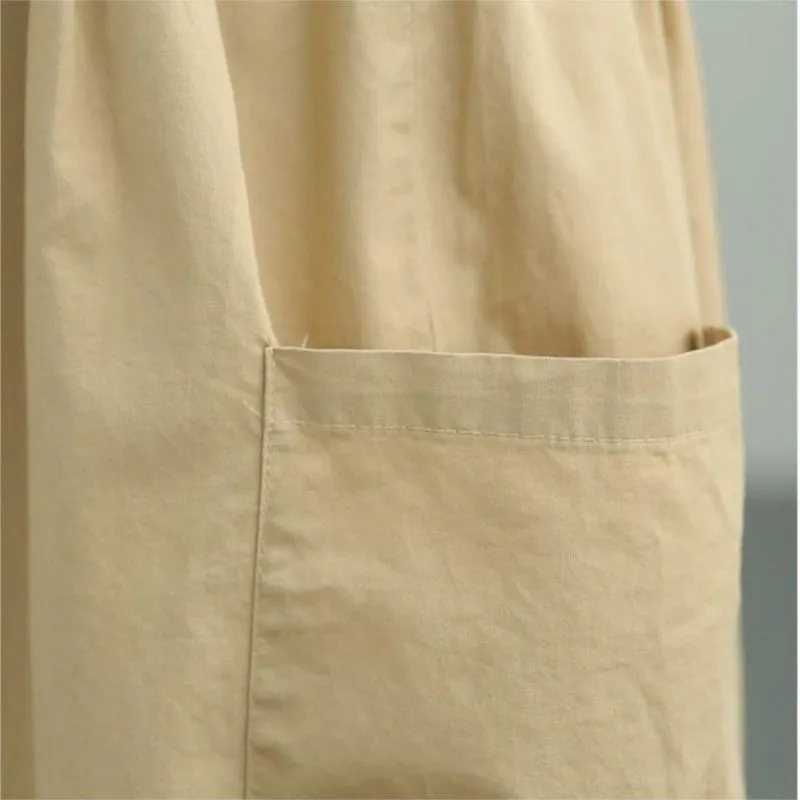 💥Women's Vintage Casual Loose Ankle Length Pants